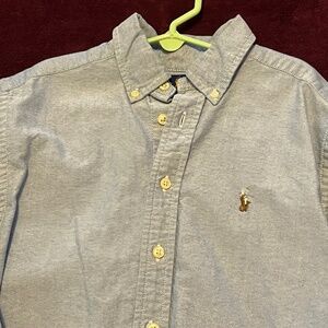 Boys/kids size 10 Ralph Lauren blue oxford button down